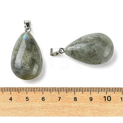 Natural Labradorite Pendants GG-K002-09Q-1