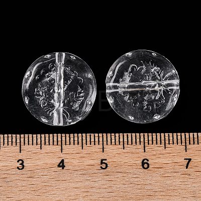 Transparent Acrylic Beads OACR-M011-19-1