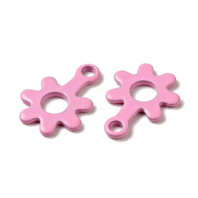 Spray Painted 201 Stainless Steel Charms STAS-G304-22A-1