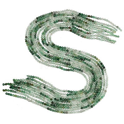 Natural African Jade Beads Strands G-C262-A03-3mm-1