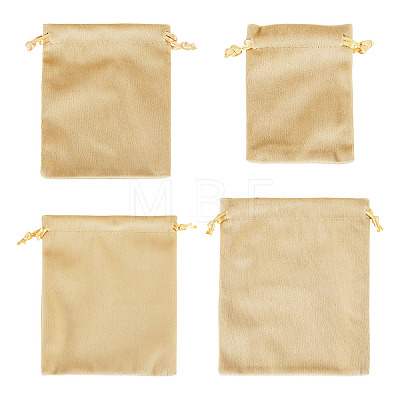 4Pcs 4 Styles Velvet Jewelry Drawstring Storage Pouches TP-TADJ0001-02-1