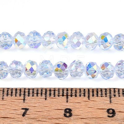 Transparent Glass Beads Strands EGLA-N016-4mm-02-1