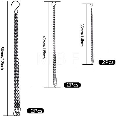 Flower Pot Basket Replacement Chain FIND-GA0001-01B-1