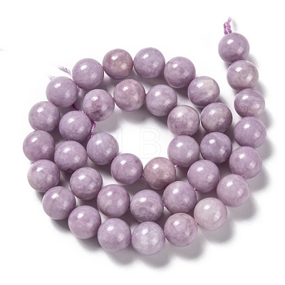 Natural Lepidolite Beads Strands G-H247-11C-1