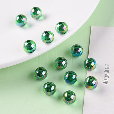 Transparent Acrylic Beads MACR-S370-B10mm-735-1