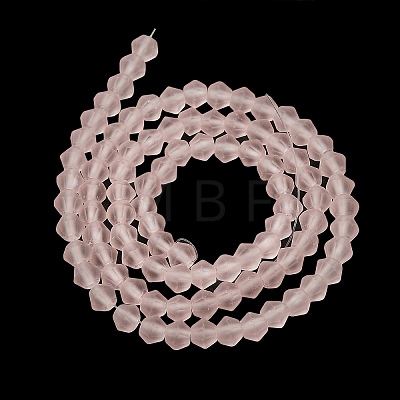Imitate Austrian Crystal Frosted Glass Beads Strands EGLA-A039-T2mm-MD26-1