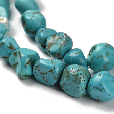 Natural Turquoise Beads Strands G-P497-01E-91-1