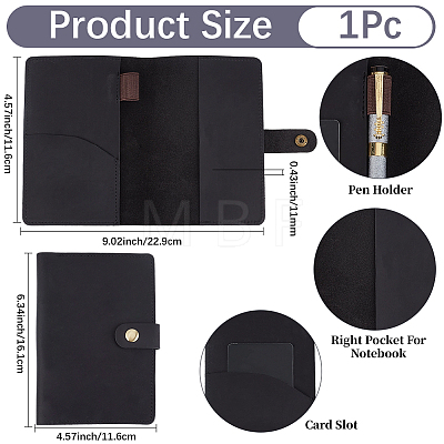 Cowhide Passport Cover Holder ABAG-WH20005-81C-1