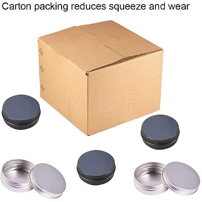 Round Aluminium Tin Cans CON-PH0001-40-1