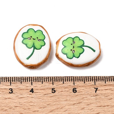 Handmade Porcelain Beads PORC-Z010-01H-1