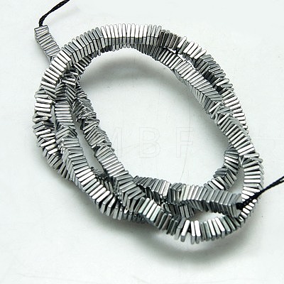 Non-magnetic Synthetic Hematite Beads Strands G-K003-4mm-05-1