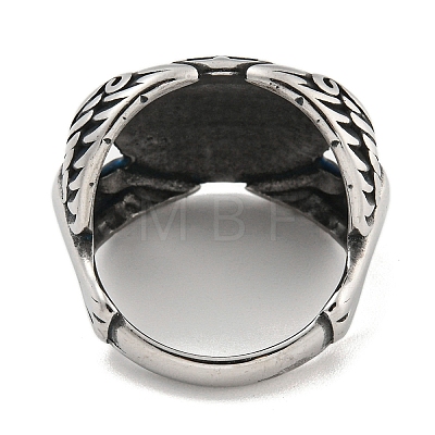 304 Stainless Steel Ring RJEW-B055-04AS-14-1