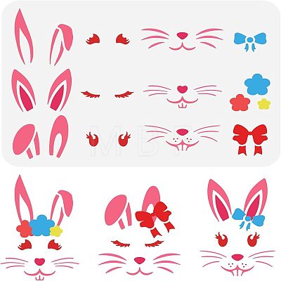 Large Plastic Reusable Drawing Painting Stencils Templates DIY-WH0202-487-1