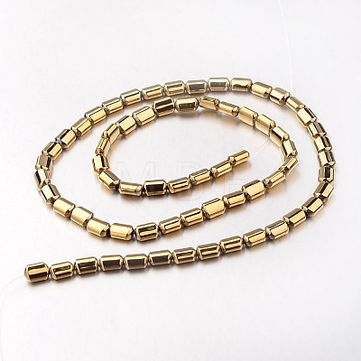 Electroplate Non-magnetic Synthetic Hematite Bead Strands G-F300-01B-03-1