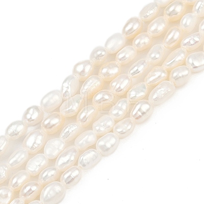 Natural Cultured Freshwater Pearl Beads Strands PEAR-P064-20E-05A-1