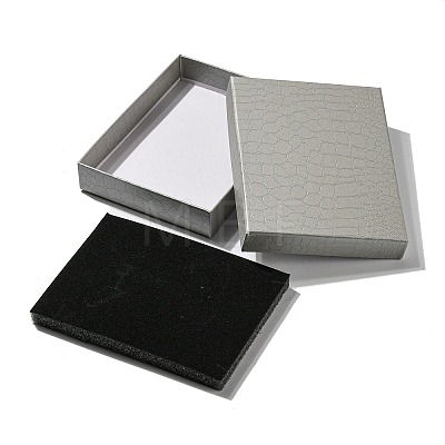 Python Pattern Cardboard Jewelry Set Boxes CBOX-L007-008B-01-1