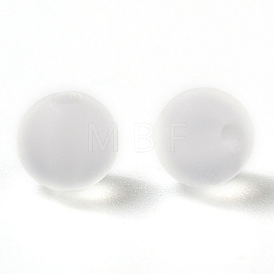 Transparent Acrylic Ball Beads FACR-R021-6mm-16-1