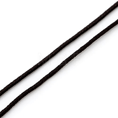 Round Elastic Cords for Stretch Bracelet Making EW-M001-0.6mm-01B-1