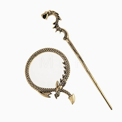 Tibetan Style Alloy Hair Sticks PW-WGCE4EE-01-1