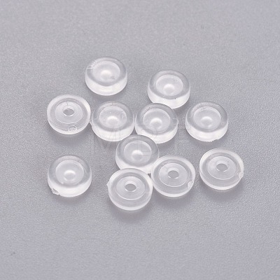 Comfort Silicone Pads for Screw Back Clip on Earrings X-KY-E008-02-1