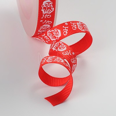 Christmas Theme Polyester Ribbons SRIB-L031-009-04-1
