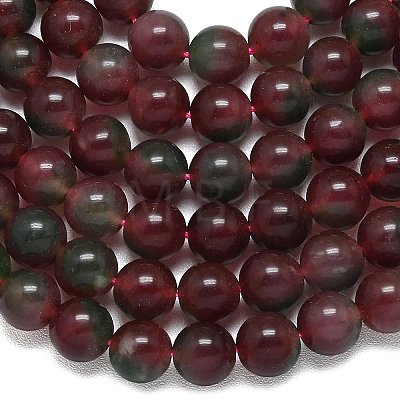 Natural Malaysia Jade Beads Strands G-B165-C03-8mm-1