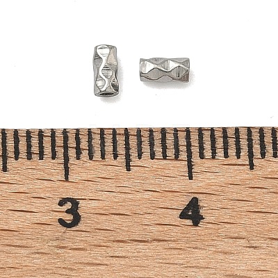 304 Stainless Steel Tube Beads STAS-Z192-07P-01-1