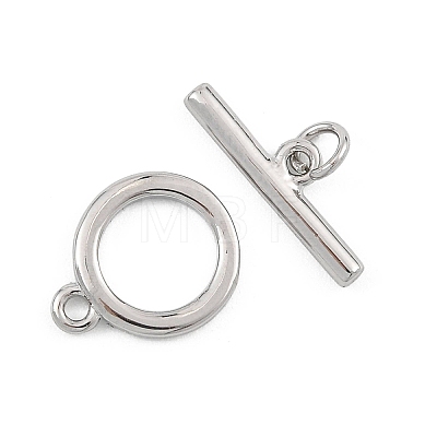 SHEGRACE Brass Toggle Clasps XGR0123P-157P-1