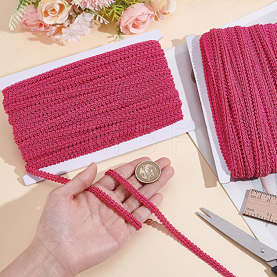 2Bags Polyester Lace Trim OCOR-ME0001-84J-1