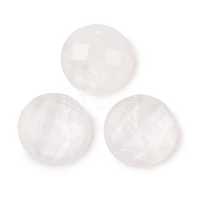 Natural Quartz Crystal Rock Crystal Cabochons X-G-C146-03N-1