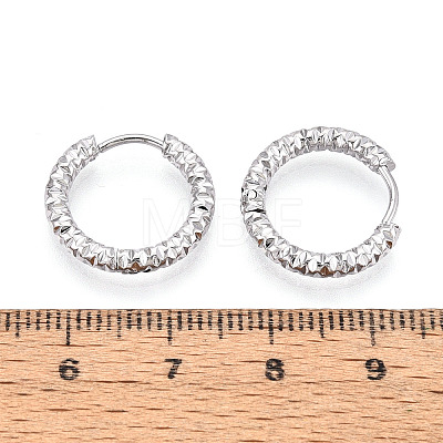 304 Stainless Steel Hoop Earrings LS-STAS-T074-26P-1