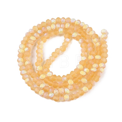 Transparent Glass Beads Strands EGLA-A044-T2mm-MB03-1