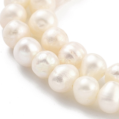 Natural Cultured Freshwater Pearl Beads Strands PEAR-C003-17C-1