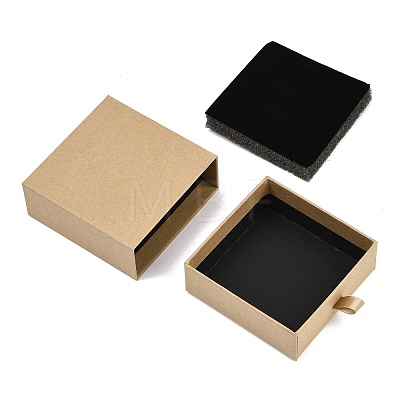 Cardboard Paper Bracelet Bangle Drawer Boxes CON-K015-05B-1