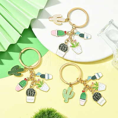 Alloy Enamel Keychain KEYC-YW00073-01-1