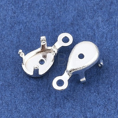 Brass Sew on Prong Settings KK-C163-13A-S-1