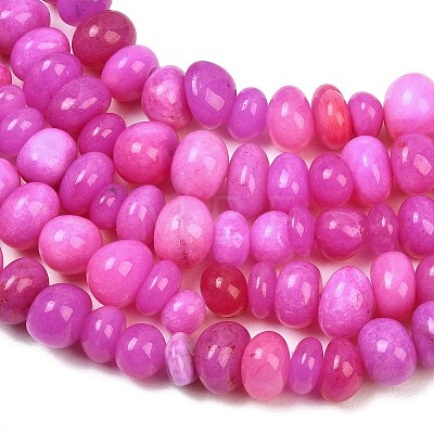 Dyed Natural White Jade Beads Strands GG-CBACF26-A03-04-1