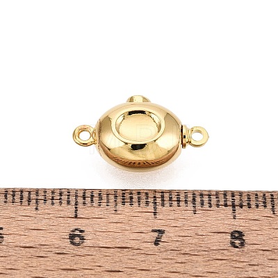 Brass Box Clasps KK-Q074-12G-1
