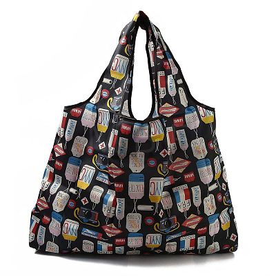 Foldable Eco-Friendly Nylon Grocery Bags ABAG-B001-36-1