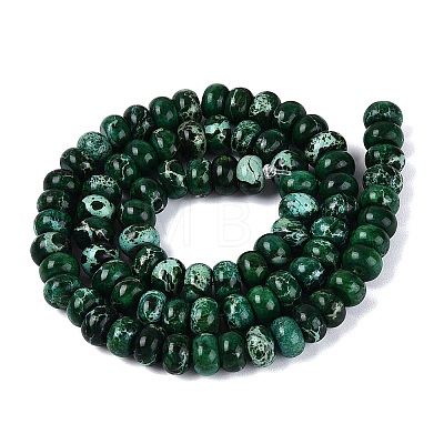 Dyed Synthetic Imperial Jasper Beads Strands G-Q606-99A-02-1