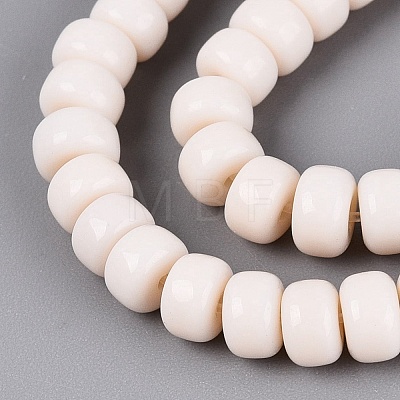 Opaque Glass Beads Strands GLAA-NH0002-B01-C13-1