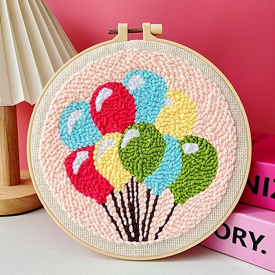 DIY Punch Embroidery Beginner Kits for Beginners PW-WG207F1-27-1