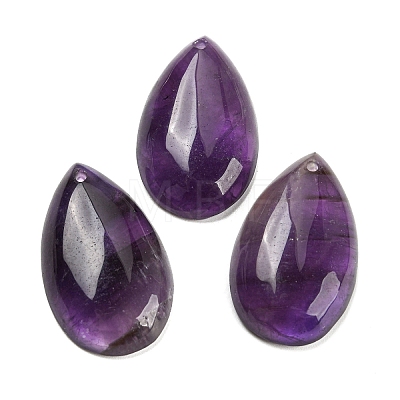 Natural Amethyst Pendants G-F760-01B-04-1