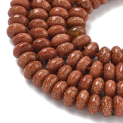 Synthetic Goldstone Beads Strands G-K343-C52-01B-1