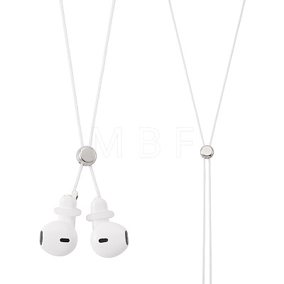 2Pcs Polyester Earphone Cord Straps HJEW-TAC0168-1