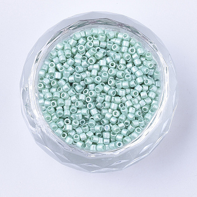 Pearlized Cylinder Seed Beads SEED-Q036-02A-E04-1