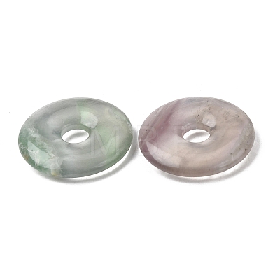 Natural Fluorite Pendants G-A320-01A-09-1