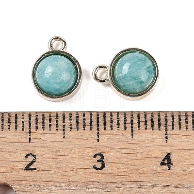 Natural Amazonite Pendants G-K372-03G-01-1