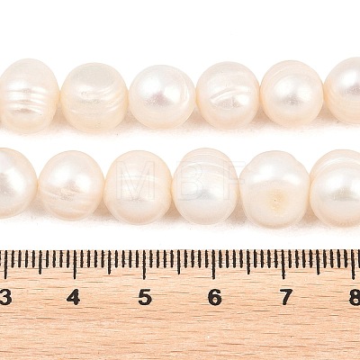 Natural Cultured Freshwater Pearl Beads Strands PEAR-D003-01C-05-1