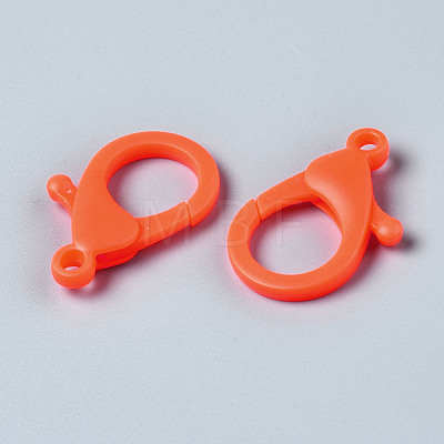 Plastic Lobster Claw Clasps KY-ZX002-01-B-1